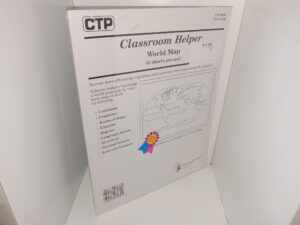 Classroom Helper World Map: 35 Sheets per Pad (New) (1992)