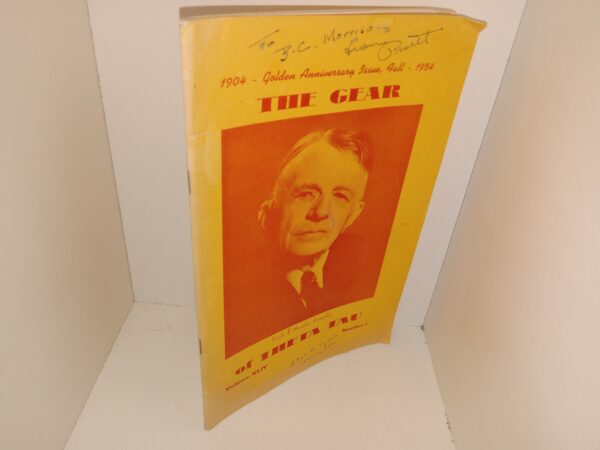 The Gear of Theta Tau: Vol. 44, No. 1, Fall 1954 (1954)