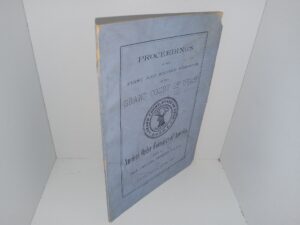 Proceedings of the First and Second Sessions of the Grand Court of Utah: Ancient Order Foresters of America (1895)