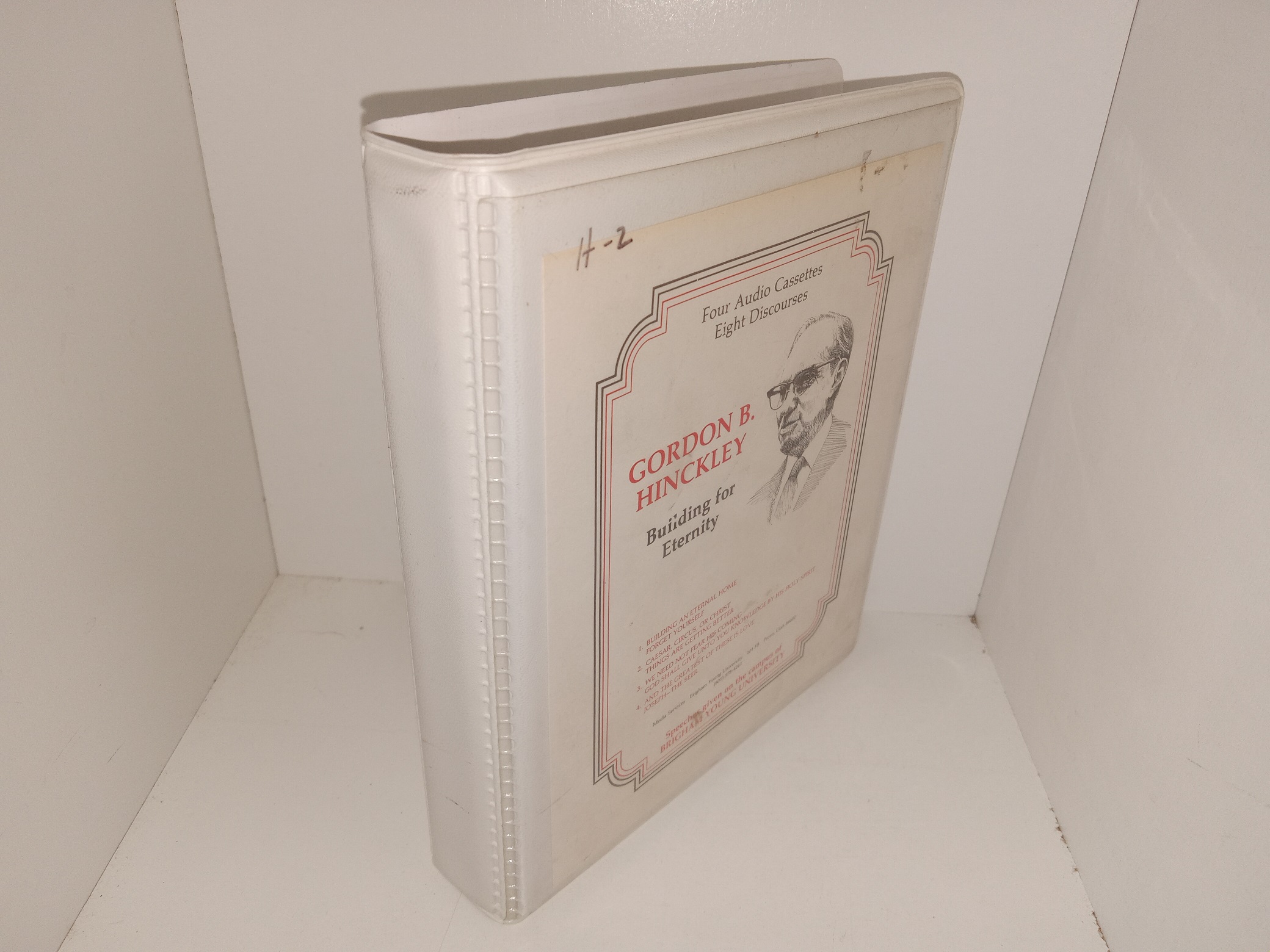 Gordon B. Hinckley: Building for Eternity (4 Audio Cassettes) (Unknown Publishing Date)