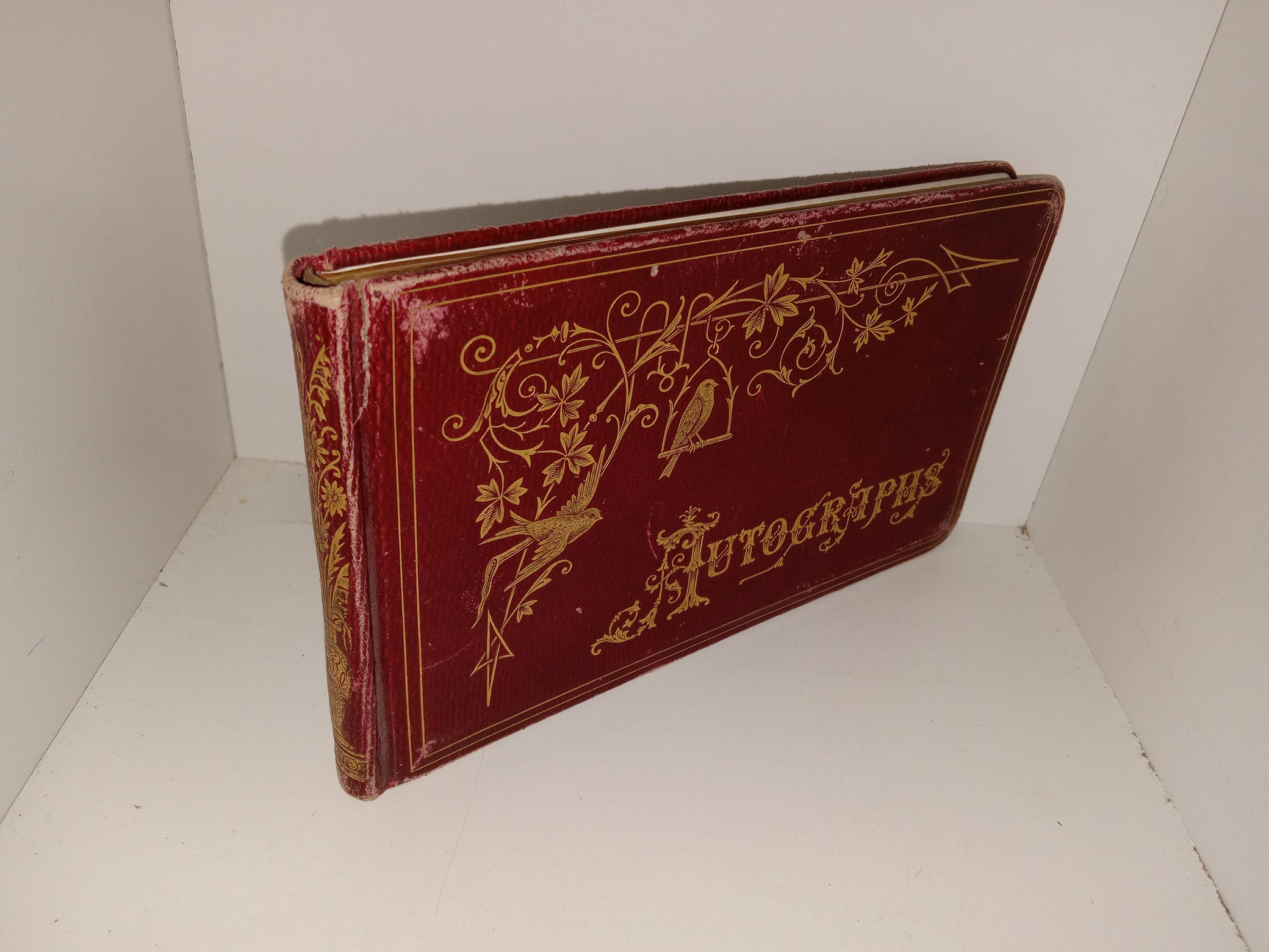 Autographs Book (Leather) (1883)
