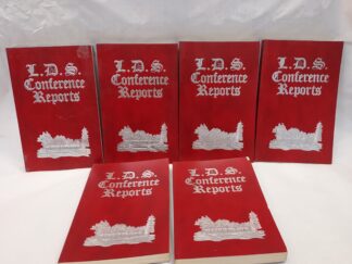 LDS Conference Reports-1909-1914-Paperback-Set of 6
