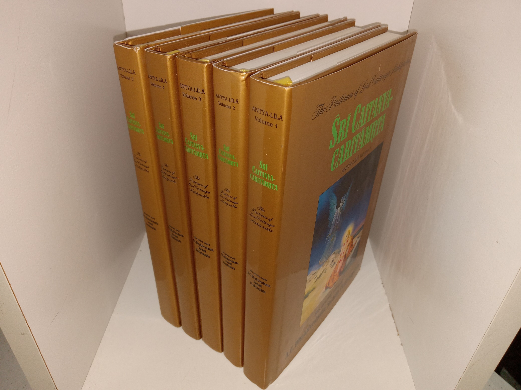 Ādi-Līlā Vols. 1-5: The Pastimes of Lord Caitanya Mahāprabhu: Śrī Caitanya-Caritāmaṛta (2014) ~ by His Divine Grace A.C. Bhaktivedanta Swami Prabhupāda