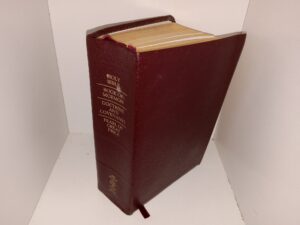 LDS, Burgundy Leather Quadruple Combination (2002)