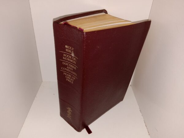 LDS, Burgundy Leather Quadruple Combination (2002)
