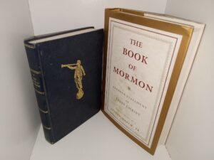 2 Different Printings of The Book of Mormon (1977, 2004)