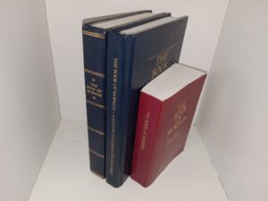 3 Different Editions of The Book of Mormon (1980, 1994, 2008)