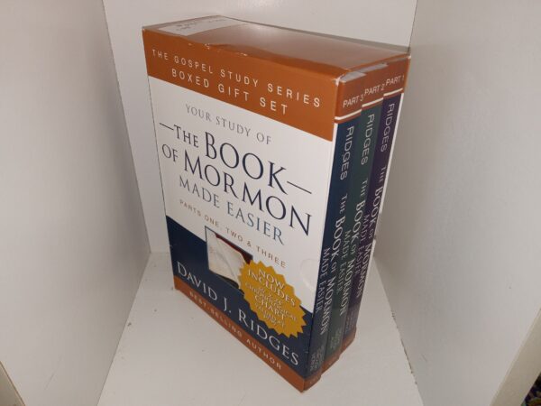 The Gospel Study Series Boxed Gift Set: Your Study of The Book of Mormon Made Easier Parts One, Two & Three (2012-2013) ~ by David J. Ridges
