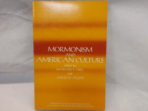 Mormonism and American Culture-paperback-1972