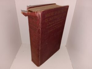 American Problems of Reconstruction: A National Symposium on the Economic and Financial Aspects (1918) ~ Edited by Elisha M. Friedman, with a forward by Franklin K. Lane