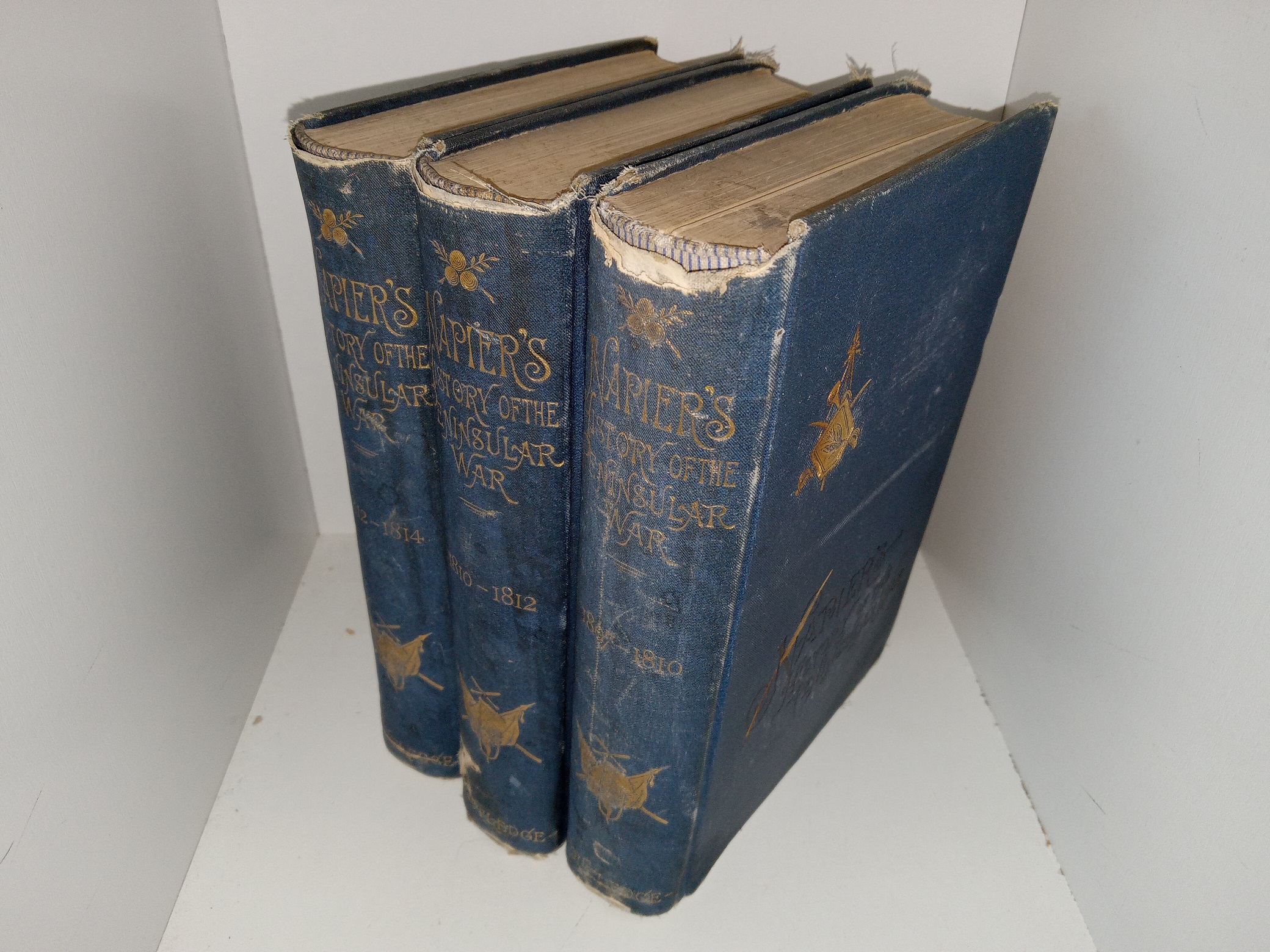 Napier’s History of the Peninsular War Vols. 2, 3 and 4 (1882) ~ by W. F. P. Napier, C.B.