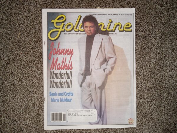 Goldmine: The Collectors Record & Compact Disc Marketplace: Vol. 19, No. 10, Issue 335, May 28, 1993 (Newspaper) (1993)