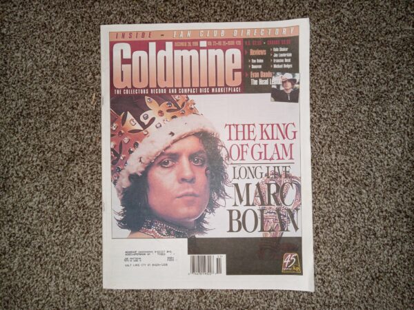 Goldmine: The Collectors Record and Compact Disc Marketplace: Vol. 22, No. 26, Issue 428, December 20, 1996 (Newspaper) (1996)
