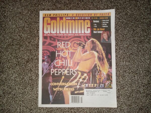 Goldmine: The Collectors Record and Compact Disc Marketplace: Vol. 22, No. 24, Issue 426, November 22, 1996 (Newspaper) (1996)