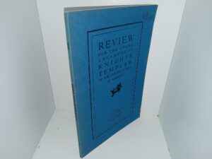Review for the Grand Encampment Knights Templar of the United States of America (1944) ~ Prepared by Oliver D. Everhard