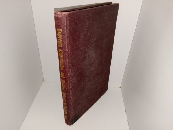 Supreme Constitution and Statutes Knights of Pythias: 1906 (1906) ~ Unknown Author