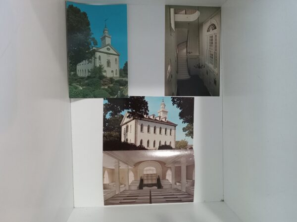 4 Kirtland Temple Postcards