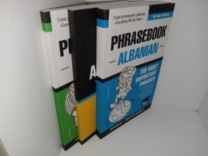 3 Books about Speaking Albanian by Andrey Taranov: Phrasebook-Albanian: Phrasebook + 3000-Word Dictionary / Albanian Vocabulary for English Speakers: English-Albanian / Phrasebook-Albanian: Phrasebook + 1500-Word Dictionary (See Details)