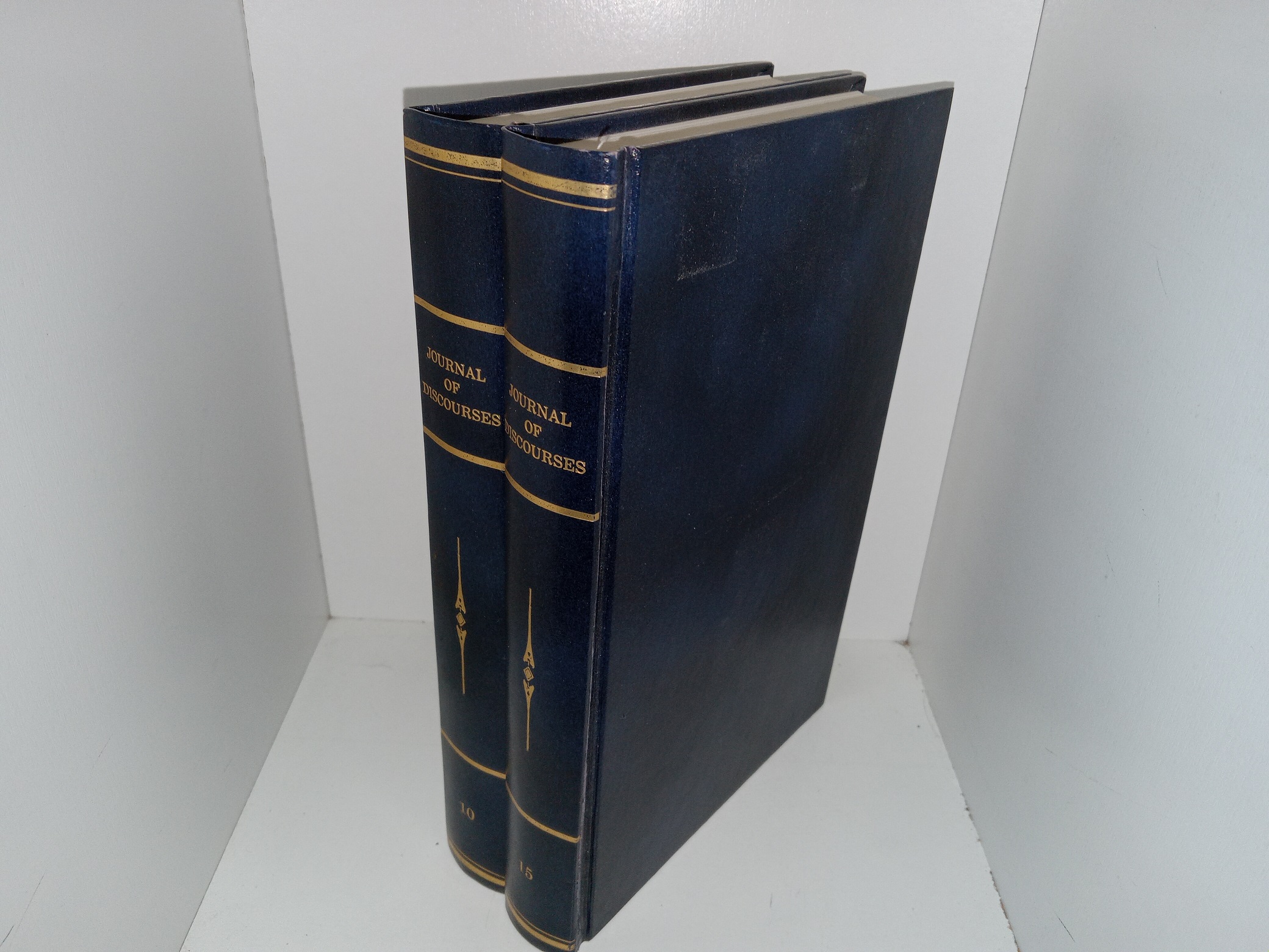 Journal of Discourses: Vols. 10, and 15 (1966 Reprints) ~ Reported by D. W. Evans, J. Q. Cannon, Julia Young, G. D. Watt, and J. V. Long