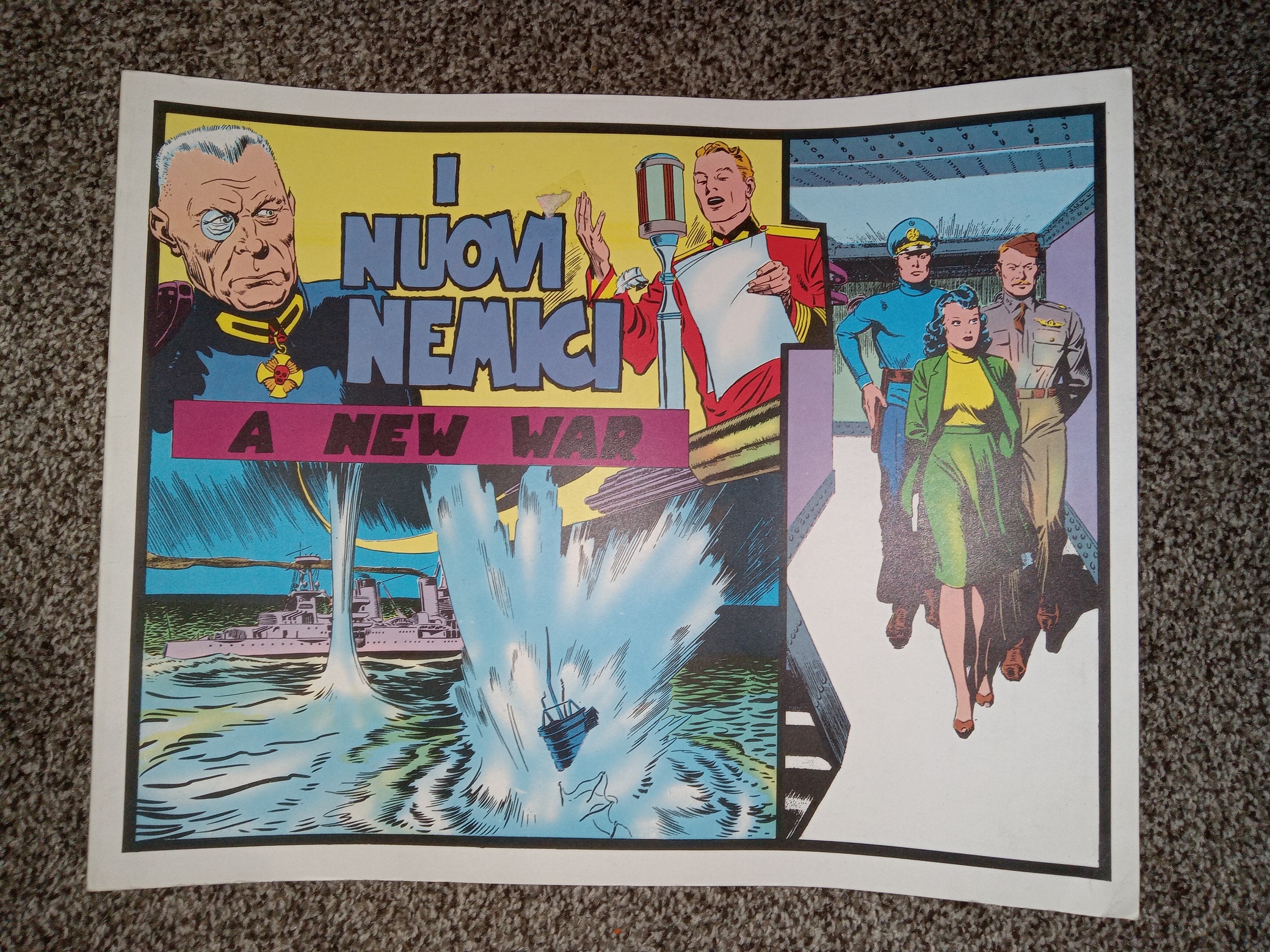 Flash Gordon: I Nuovi Nemici/A New War (1977 Reprint) ~ by Alex Raymond