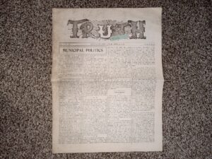 Truth: Vol. 4, No. 30, Salt Lake City, Utah, April 8, 1905 (Newspaper) (1905)