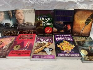 LDS Sci Fi/Fantasy  Bundle-10 Books-Paperback-David E Richardson, Margot Hovley, Chris Heimerdinger, James S. Crowley, Jeff Downs, Michael Young