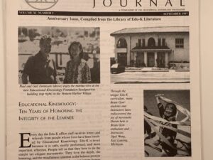 Brain Gym Journal Vol XI No 2 September 1997