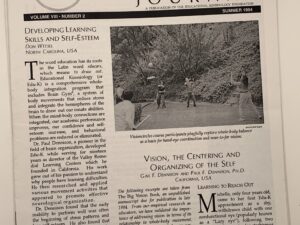 Brain Gym Journal Vol VIII No 2 Summer 1994