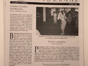 Brain Gym Journal Vol VIII No 1 Spring 1994