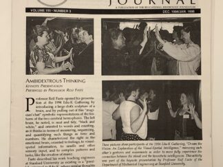 Brain Gym Journal Vol VIII No 3 December 1994/January 1995