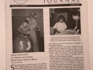 Brain Gym Journal Vol X No 2 August 1996