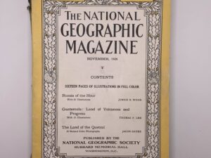 The National Geographic Magazine Vol L No 5 November 1926