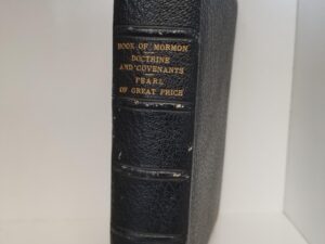 1906 — Rare Liverpool Edition Triple Combination — Leather Binding