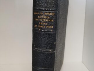 1906 --- Rare Liverpool Edition Triple Combination --- Leather Binding