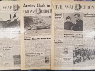 3 Issues of:  Civil War Chronicle --- [Reprints of issues from 1864] --- Laminated