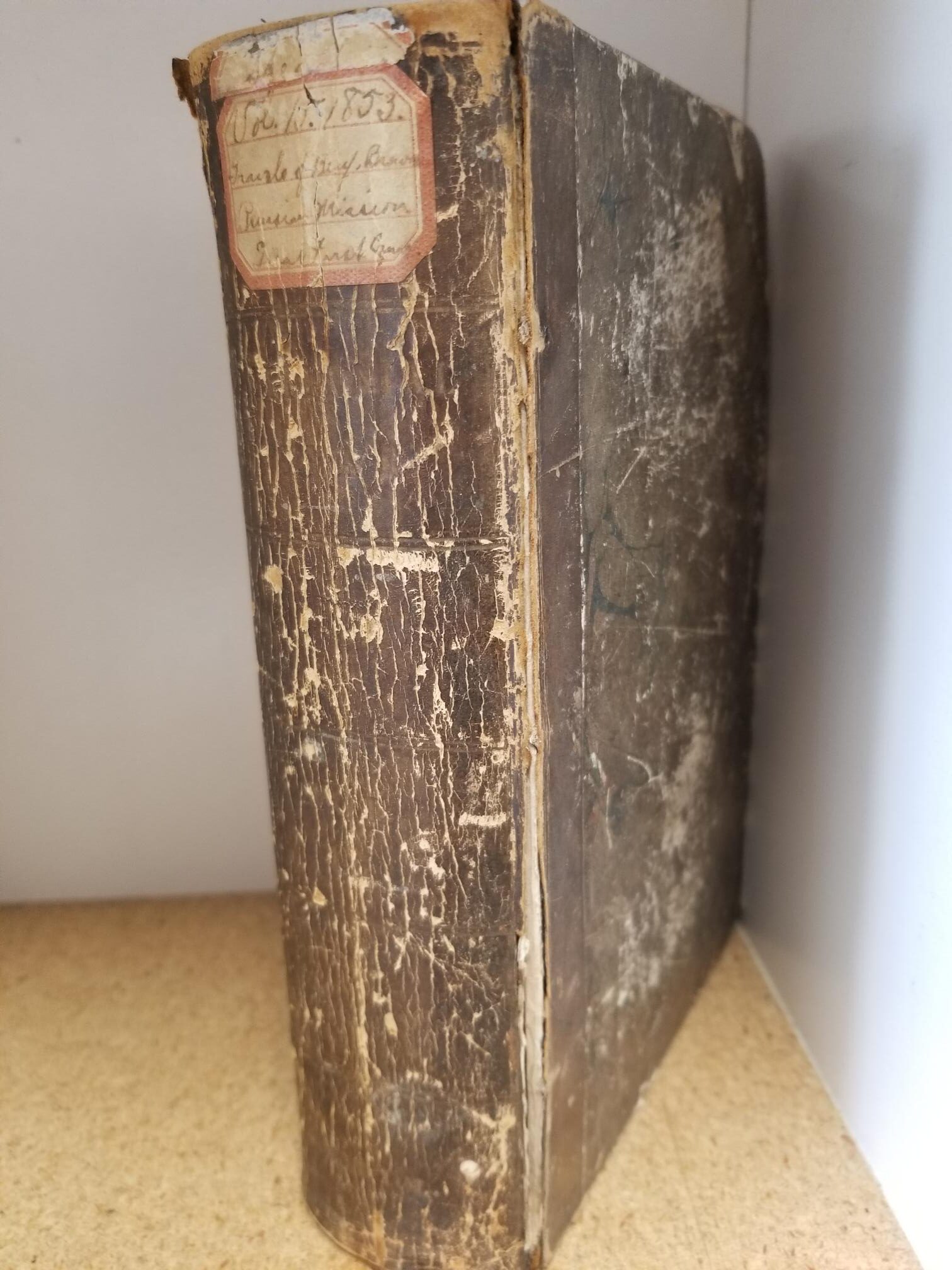 1853 — Millennial Star Vol. 55 — With Rare Pamphlets Bound Inside: 1852 Voice of Joseph by Lorenzo Snow / 1853 Testimonies for the Truth by Benjamin Brown / 1853 Prussian Mission by Orson Spencer / Orson Pratt’s Great First Cause