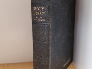 1956 — Holy Bible Ready References — Teacher’s Edition — Black Bendable Leather — Code: 55 G 56