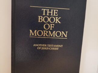 1999 --- Book of Mormon --- "TEMPLE SQUARE" Engraved on Front Cover