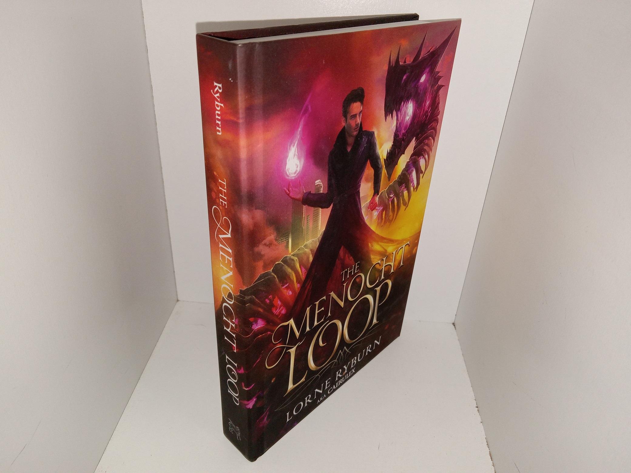 The Menocht Loop: Book 1 (2021) ~ by Lorne Ryburn (A.K.A. Caerulex), Edited by Silas Sontag, and Paul Martin, Cover by Jeff Brown