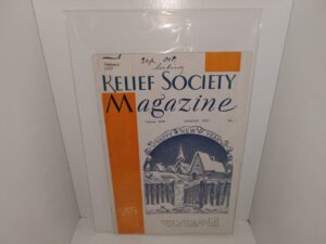 Relief Society Magazine: Vol. 24, No. 1, January, 1937 (Mailed to Pres. J. Reuben Clark) (1937)