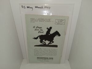 The Relief Society Magazine: March, 1947 (Mailed to Pres. J. Reuben Clark) (1947)