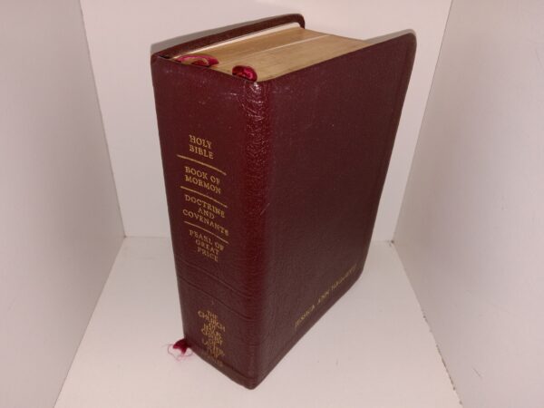 LDS, Burgundy Leather, Quadruple Combination (1996)