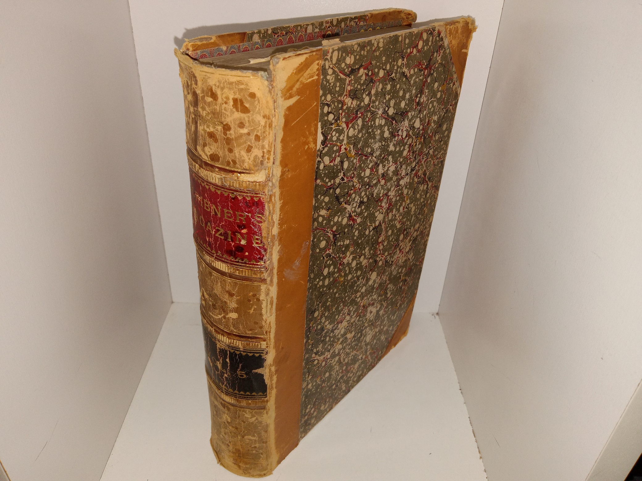 Scribner’s Magazine: Vol. 5, Jan-June 1889 (3/4 Leather) (1889)