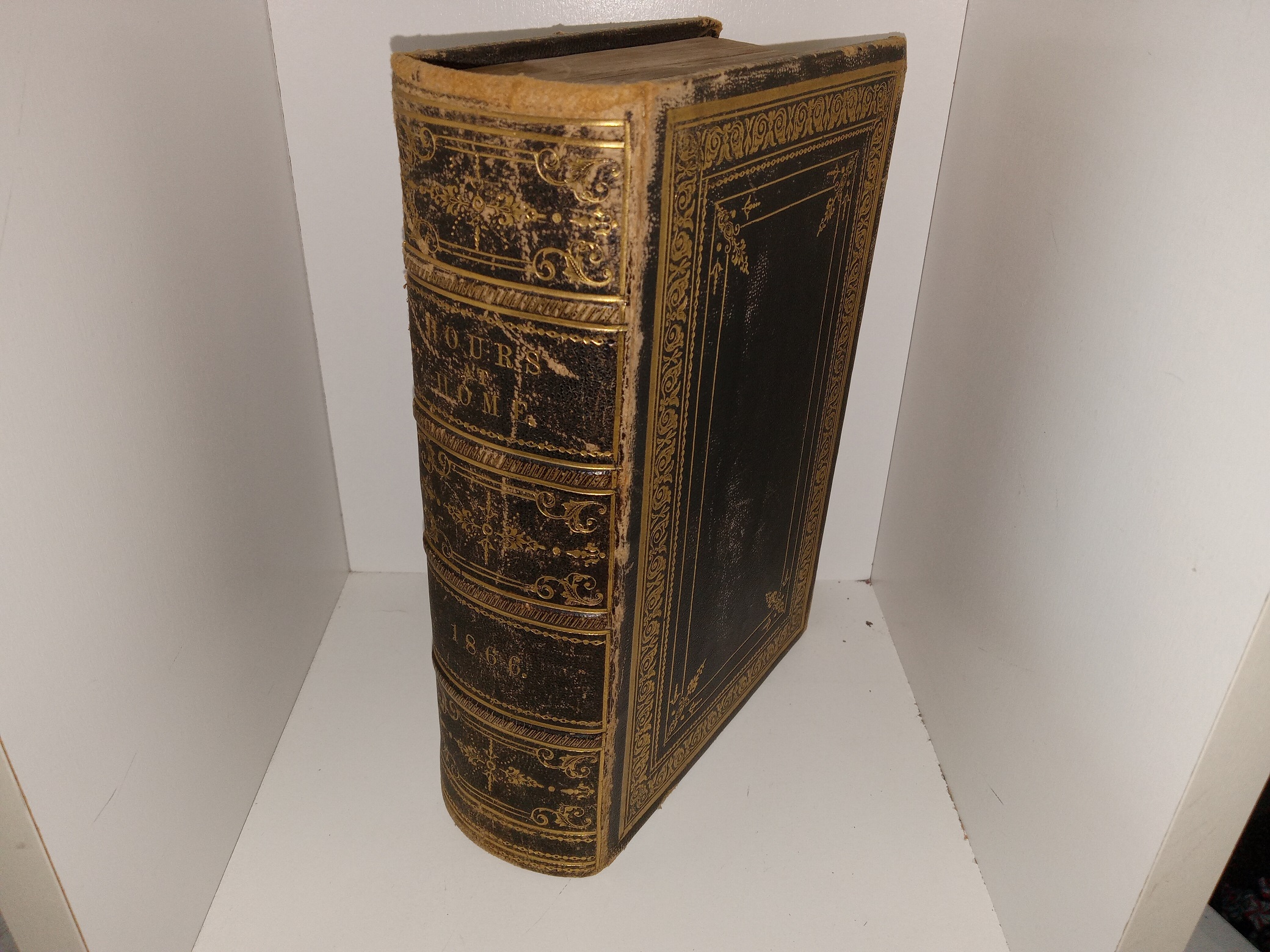 Hours at Home: A Popular Monthly Devoted to Religious and Useful Literature: Vol. 3, 1866 (Leather) (1866) ~ Edited by J. M. Sherwood
