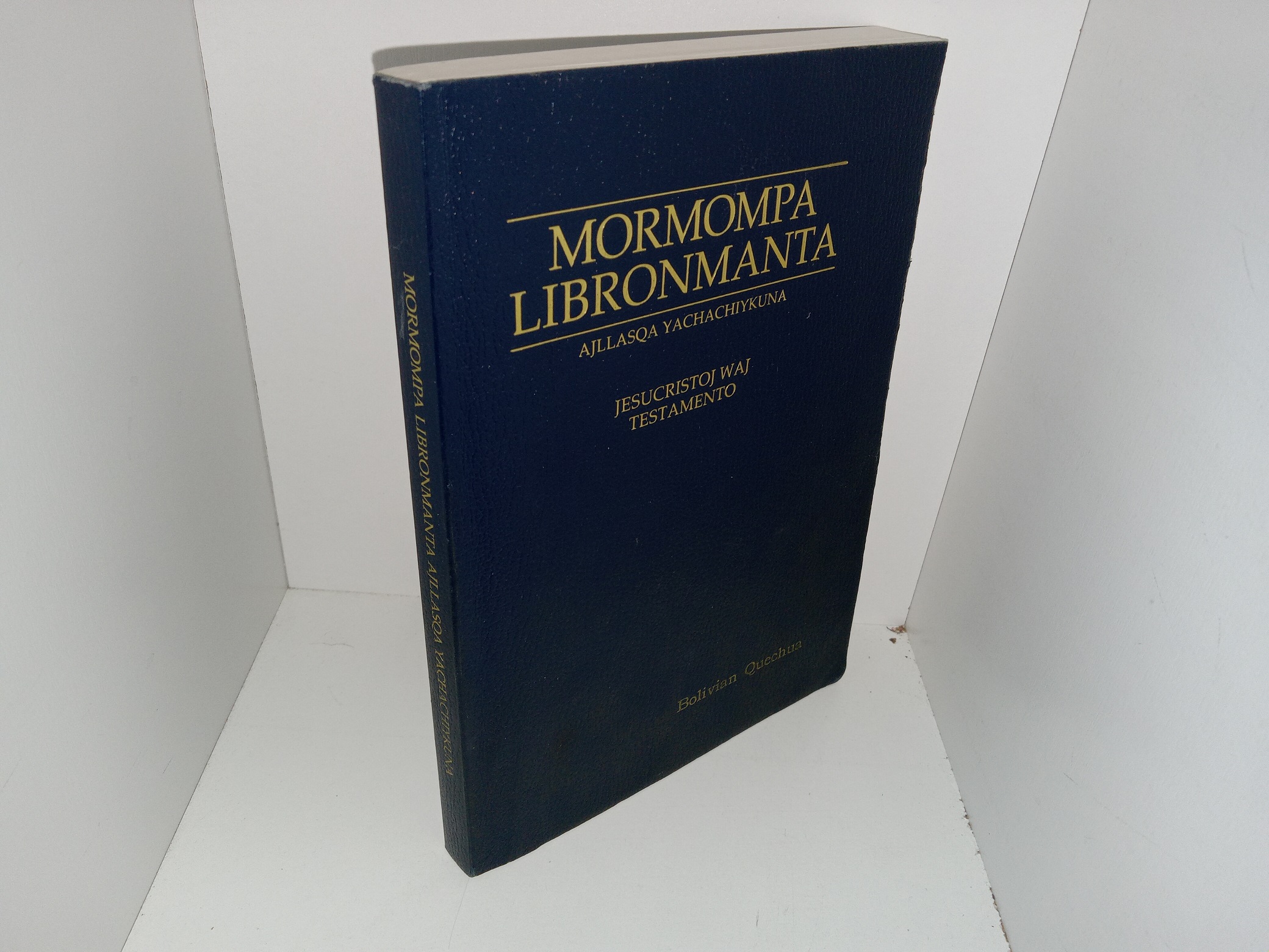 Excerpts from The Book of Mormon in Bolivian Quechua (2000)