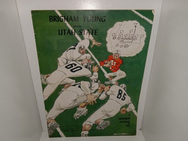 Brigham Young Playing Utah State: Y Stadium, November 10, 1951: Official Program (Magazine) (Program) (1951)