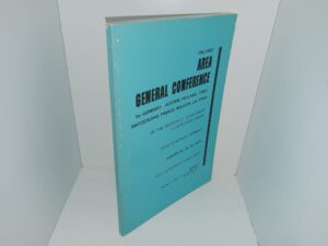 The First Area general Conference for Germany, Austria, Holland, Italy, Switzerland, France, Belgium, and Spain of The Church of Jesus Christ of Latter-day Saints Held in Munich, German, August 24, 25, 26, 1973 with Reports of Discourses (1973)