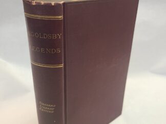 Ingoldsby Legends or Mirth and Marvels by Thomas Ingoldsby, Esquire-from the Edinburgh Edition-Hardcover, no jacket-Unknown publishing date, circa 1880s