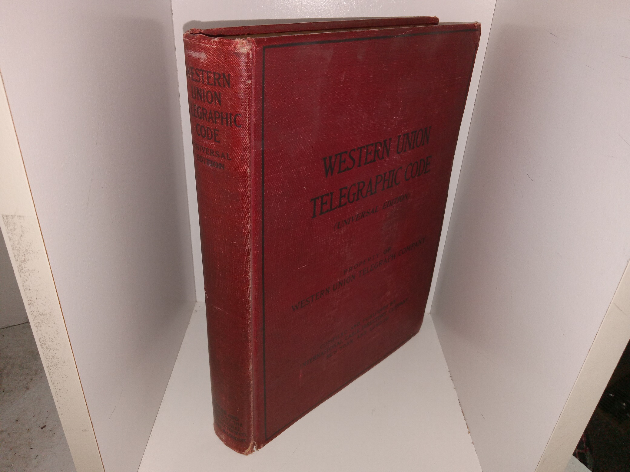 Western Union Telegraphic Code (Universal Edition) (1900) ~ Compiled ...