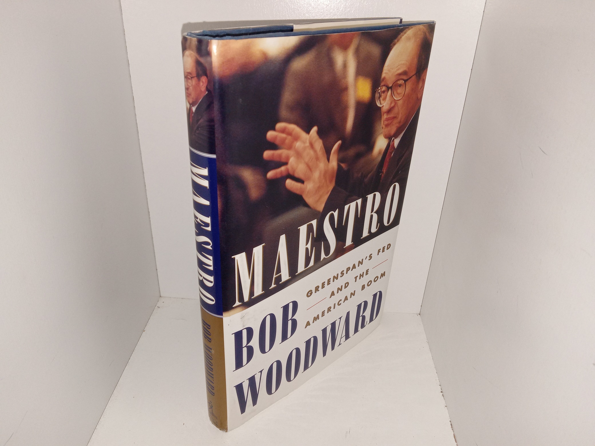 Maestro: Greenspan’s Fed and the American Boom (Signed by the Author) (2000) ~ by Bob Woodward